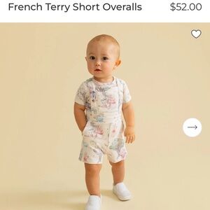 Adorable Baby Short Overalls